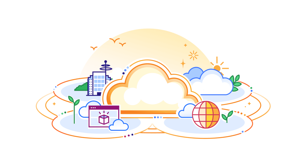 og Connectivity Cloud Lillypad Header Illustration